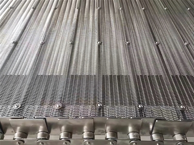 不锈钢-折边人字网