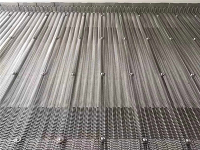 不锈钢-折边人字网